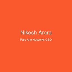 Nikesh Arora