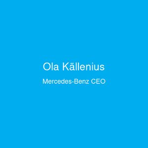 Ola Källenius