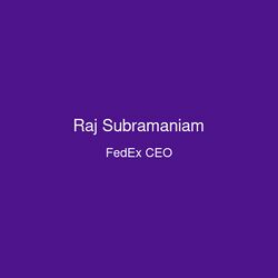 Raj Subramaniam